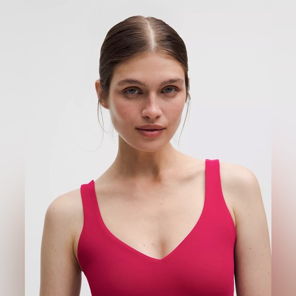 NWT Lululemon Align Tank Top *Light Support, A/B Cup in Berry Rumble - Picture 7 of 9